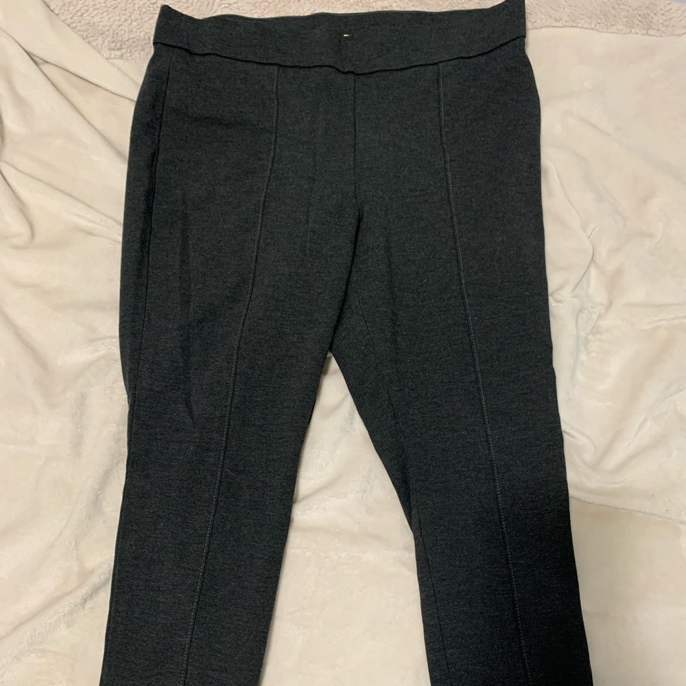 Anne Klein Pull-on Pants for Women Gray Size XL